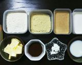 マーブルチョコパウンドケーキ❤作り方1写真