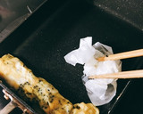 我が家の定番♡胡麻ゴマ甘い卵焼き。作り方3写真