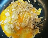 ☆家族に好評のえのきのオムレツ☆作り方2写真