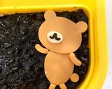 簡単♡お花に水やりくまちゃんのキャラ弁作り方4写真