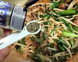 やみつき【鶏ハツともやしのクミン炒め】作り方7写真