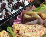 【お弁当】干しあみたっぷり！卵焼き作り方5写真
