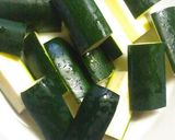 ズッキーニの豚肉巻き作り方1写真