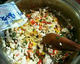 大葉と鶏挽き肉のガパオ風冷やし麺作り方3写真
