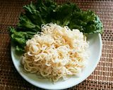大葉と鶏挽き肉のガパオ風冷やし麺作り方6写真