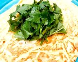 3分で出来る♪パクチー乗せモヤシオムレツ作り方7写真