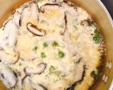 うすいえんどうと椎茸の卵とじ作り方5写真