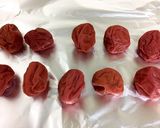 ひとりランチ♪にら玉雑炊＊焼き梅添え作り方6写真