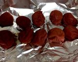 ひとりランチ♪にら玉雑炊＊焼き梅添え作り方9写真