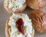テーブルロールでマッシュポテトサンド作り方6写真