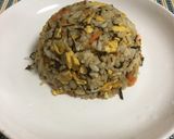 もずく炒飯作り方3写真