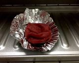 ひとりランチ♪にら玉雑炊＊焼き梅添え作り方12写真