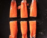 カニカマのいそべ焼き作り方4写真