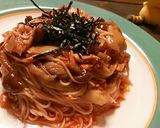 超濃厚冷うどん！豆乳味噌のカルボナーラ作り方8写真