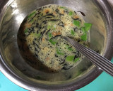 超簡単！納豆&ひじき&きぬさやの卵焼き作り方4写真