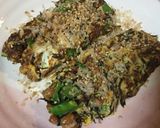 超簡単！納豆&ひじき&きぬさやの卵焼き作り方7写真