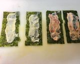 爽やか〜♫くるくる和風チーズ海苔巻き作り方4写真
