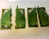 爽やか〜♫くるくる和風チーズ海苔巻き作り方5写真