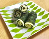 爽やか〜♫くるくる和風チーズ海苔巻き作り方8写真