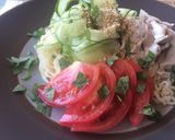 トマトおろしの冷たい塩だれつけ麺作り方9写真