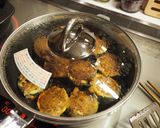 丸ズッキーニのひき肉詰め作り方4写真
