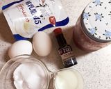 自家製苺ジャムでストロベリーアイス♪作り方1写真