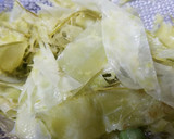 捨てないで！えんどう豆のさやのスープ作り方8写真