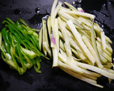 簡単！茄子とピーマンの坦々炒め作り方1写真