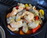 牡蠣と海老のバター醤油焼きチーズのせ♪作り方5写真