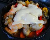 牡蠣と海老のバター醤油焼きチーズのせ♪作り方7写真