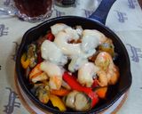 牡蠣と海老のバター醤油焼きチーズのせ♪作り方8写真