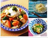豆苗とカニカマのなめたけあえ♪作り方4写真