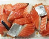 鮭の竜田揚げ風　みぞれあんかけ作り方2写真