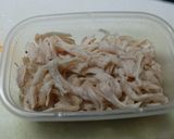 アスパラと鶏むね肉のネギソースがけ作り方5写真