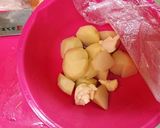 ピーマンのバターポテト詰め作り方3写真