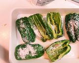 ピーマンのバターポテト詰め作り方7写真