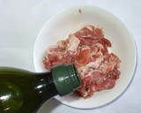 キヌサヤ豚肉くるみの炒め物♪簡単作り方4写真