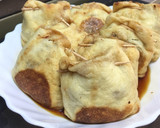 もやしとコンビーフのお袋焼き作り方7写真