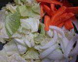 がっつり野菜！ラーメン屋さんの塩タンメン作り方3写真
