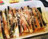 鶏肉と茄子のオーロラソースミルフィーユ作り方3写真