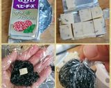 イカスミご飯でまっくろくろすけイタリアン作り方2写真