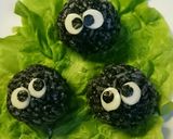 イカスミご飯でまっくろくろすけイタリアン作り方4写真
