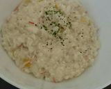 簡単カニカマ豆腐ヘルシーリゾット☆作り方4写真