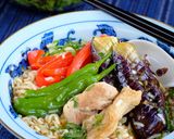 即出来☆冷やしトマト味噌カレーラーメン！作り方7写真