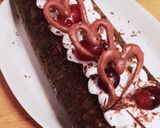 ふわふわモカロールケーキ作り方12写真