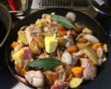 鶏肉と野菜のローレルの香り焼き作り方3写真