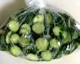 昆布ダシのきゅうりの浅漬け☆うちの常備菜作り方2写真