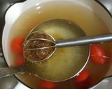 みょうが香る＊ミニトマトの味噌汁＊作り方4写真