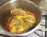 ラム肉フルーツ煮込作り方2写真