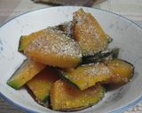 レンジで簡単♪ごまかぼちゃ作り方6写真